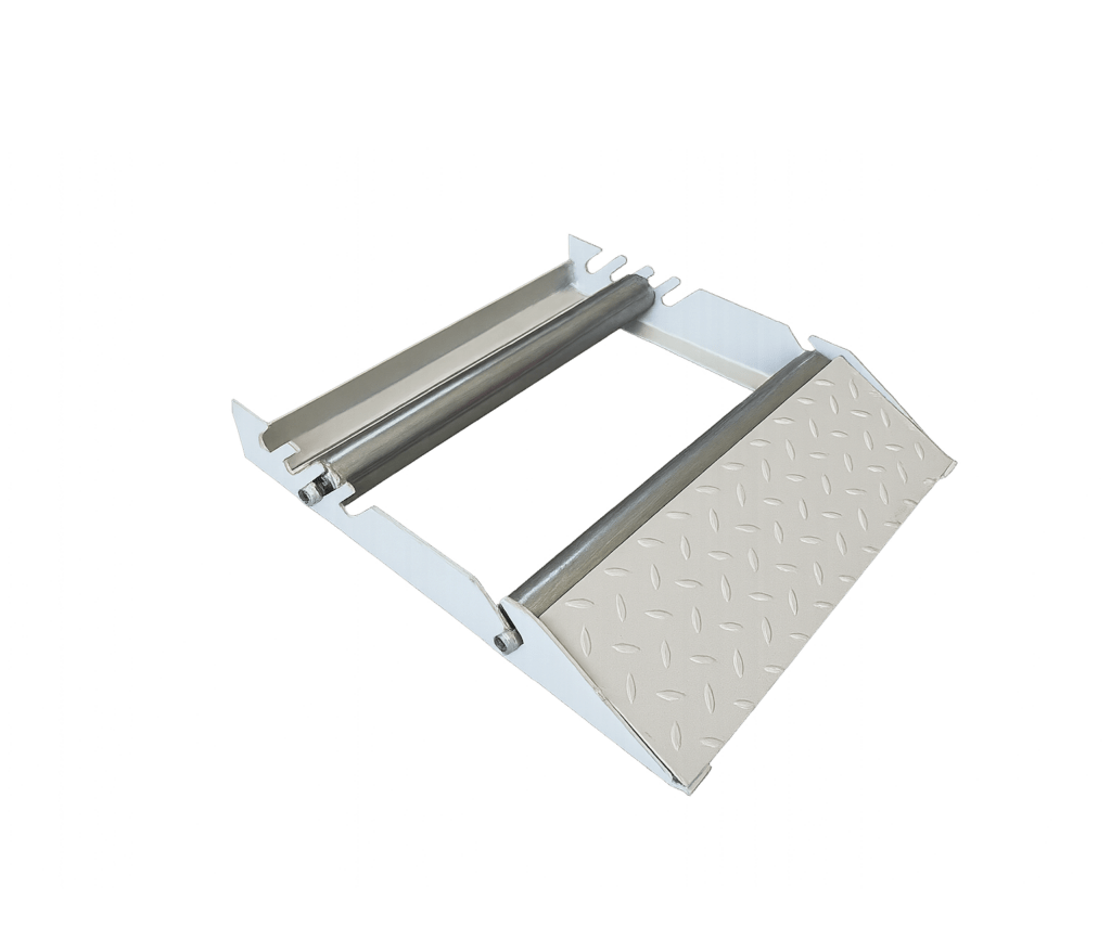 Châssis de déroulage de touret avec rouleaux en acier galvanisé – COD. 0241